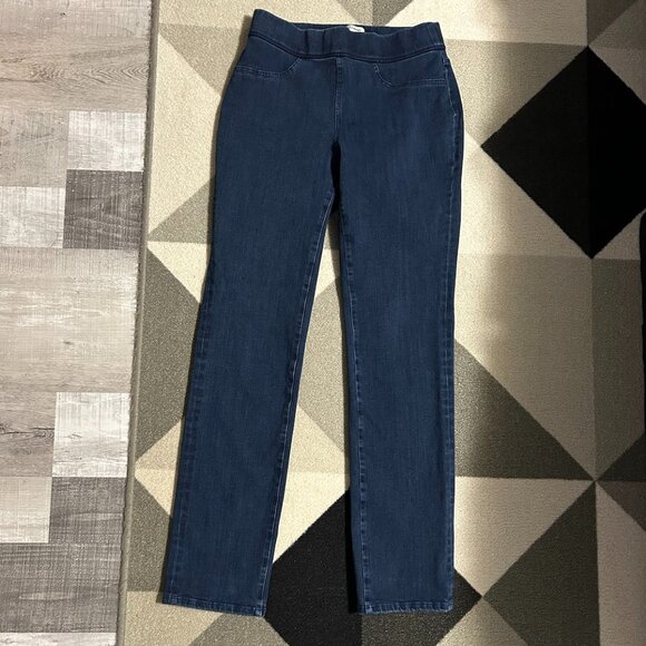 L.L. Bean Classic Fit Pull-on Jeans Women's Size 10T - Picture 1 of 7